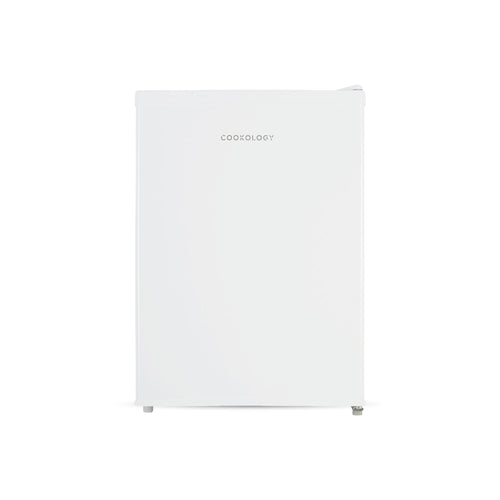 Cookology 67L Small Tabletop Mini Fridge - For Counter Tops - Reversible Door - Adjustable Temperature Control & Legs - Chiller Box - White