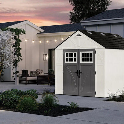 Tremont 8 Ft. W X 10 Ft. D Plastic Shed (85.32 Sq. Ft.)