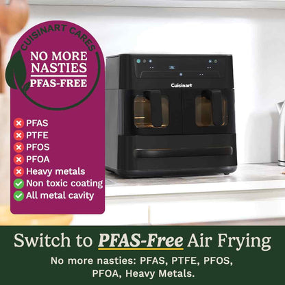 13.2L Tri-zone air fryer Blk Window