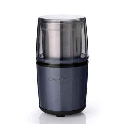 Cuisinart Electric Spice Grinder Coffee Grinder, Nut Grinder, Seed Grinder for Kitchen, Wet & Dry Electric, Easy to Use Dual Stainless Steel Bowls with Storage Lids Dishwasher Safe