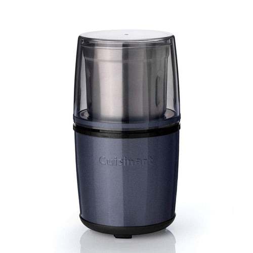 Cuisinart Electric Spice Grinder Coffee Grinder, Nut Grinder, Seed Grinder for Kitchen, Wet & Dry Electric, Easy to Use Dual Stainless Steel Bowls with Storage Lids Dishwasher Safe
