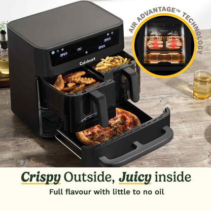 13.2L Tri-zone air fryer Blk Window