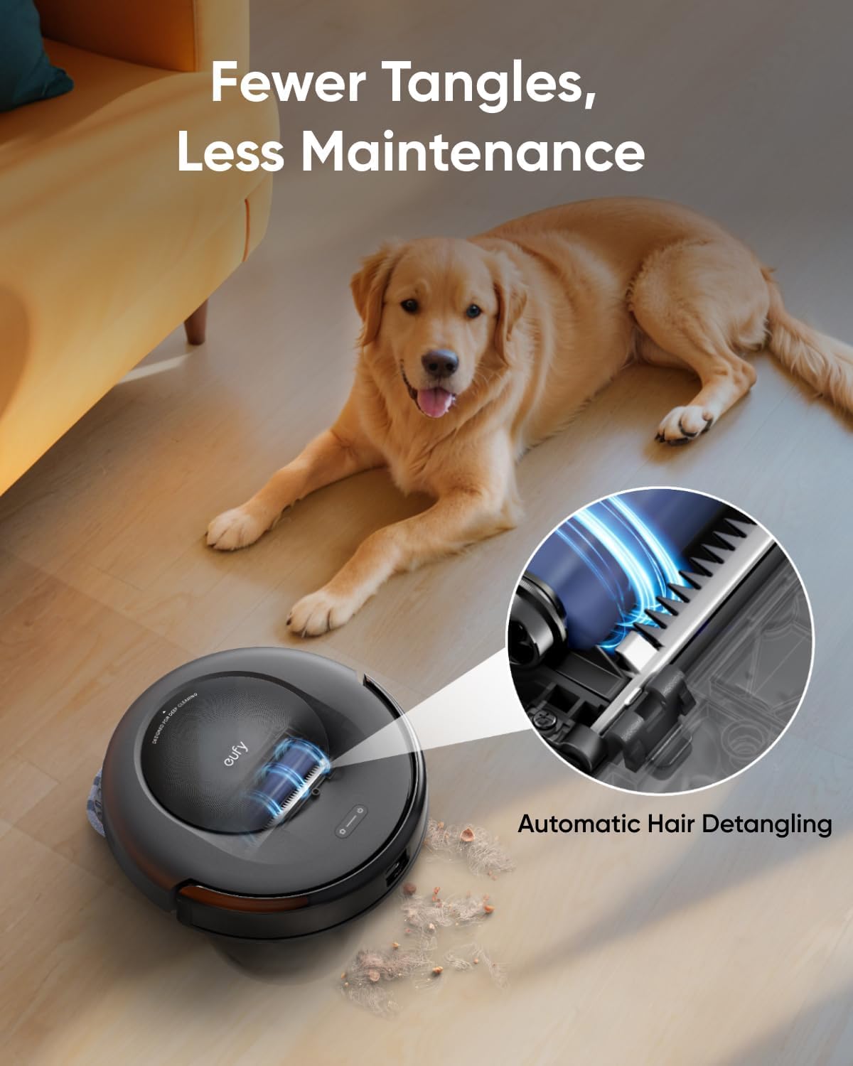 eufy Omni C20, Robot Vacuum Cleaner with Mop, All-in-One Station,7,000 Pa Suction, Ultra-Slim, Auto Emptying, Washing and Drying for Hands-Free Cleaning, Mop Lifting and Carpet Detection (New Edition)