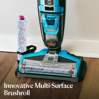 BISSELL CrossWave, 3-in-1 Multi-Surface Vacuum Cleaner, Floor cleaner machine All in One Step Vacuums, Washes & Dries, Wet and Dry Vacuum Cleaner For Hard Floors & Area Rugs, 560W, Corded, 1713