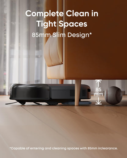 eufy Omni C20, Robot Vacuum Cleaner with Mop, All-in-One Station,7,000 Pa Suction, Ultra-Slim, Auto Emptying, Washing and Drying for Hands-Free Cleaning, Mop Lifting and Carpet Detection (New Edition)