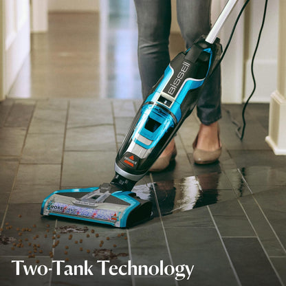 BISSELL CrossWave, 3-in-1 Multi-Surface Vacuum Cleaner, Floor cleaner machine All in One Step Vacuums, Washes & Dries, Wet and Dry Vacuum Cleaner For Hard Floors & Area Rugs, 560W, Corded, 1713