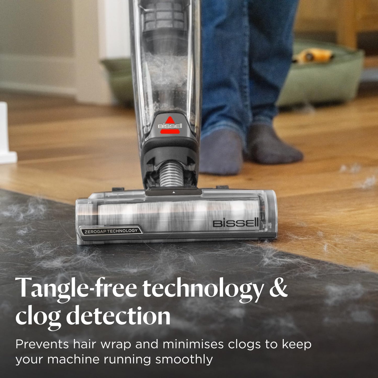 BISSELL CrossWave OmniForce Edge, Cordless Wet-Dry Vacuum Cleaner, Powerful Floor Cleaner, Multi-Surface Wet-Vacuum Cleaner (Hard & Soft), Edge-to-Edge Floor Cleaner machine with ZeroGap™ Tech, 4017E