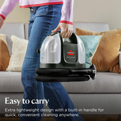 BISSELL SpotClean Mini Corded Carpet Cleaner, Portable Spot Washer, Perfect for Quick Cleanups, Compact & Lightweight Machine, On the Go Stain Remover for Cars, Boats, Sofa, Rugs & More, 4149E