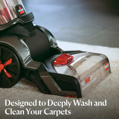 BISSELL ProHeat 2X Revolution, Carpet Cleaner, Carpet Stain Remover Outcleans the Leading Rental with HeatWave Technology, Carpets Dry in 30 Min, Upholstery Cleaner with 3.7L Clean Water Tank, 18583