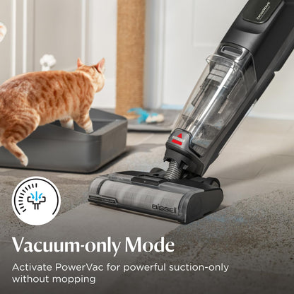 BISSELL CrossWave OmniForce Edge, Cordless Wet-Dry Vacuum Cleaner, Powerful Floor Cleaner, Multi-Surface Wet-Vacuum Cleaner (Hard & Soft), Edge-to-Edge Floor Cleaner machine with ZeroGap™ Tech, 4017E