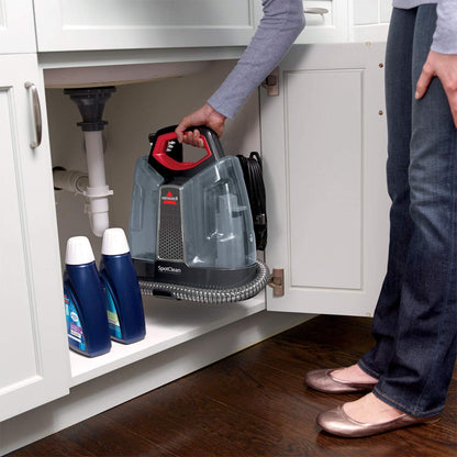 BISSELL SpotClean ProHeat, Carpet Cleaner with HeatWave Technology, Portable Spot Cleaner, Powerful Upholstery Cleaner with 330W Motor, Carpet Stain Remover for Carpets, Sofa Cleaner & Car, 36981