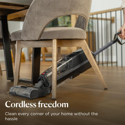 BISSELL CrossWave OmniForce Edge, Cordless Wet-Dry Vacuum Cleaner, Powerful Floor Cleaner, Multi-Surface Wet-Vacuum Cleaner (Hard & Soft), Edge-to-Edge Floor Cleaner machine with ZeroGap™ Tech, 4017E