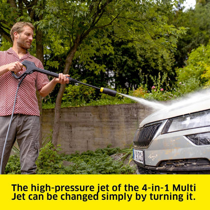 Kärcher high-pressure washer K 7 Comfort Premium, pressure: max. 180 bar, flow rate: 550 l/h, area: 60 m²/h, extra flexible high-pressure hose, hose reel