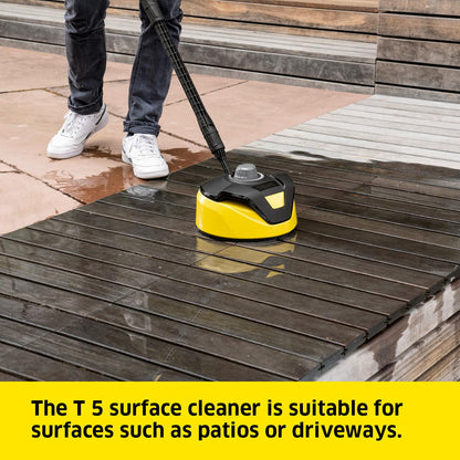 Kärcher K 4 Classic Home Pressure Washer, Pressure: max. 130 bar, Flow Rate: 420 l/h, Area: 30 m²/h, Water Filter, Weight: 4.6 kg, high-Pressure Gun, Dirt Blaster, Spray Lance, Home Kit