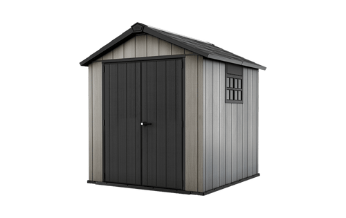 Keter Oakland 7.5x7 Storage Shed Grey